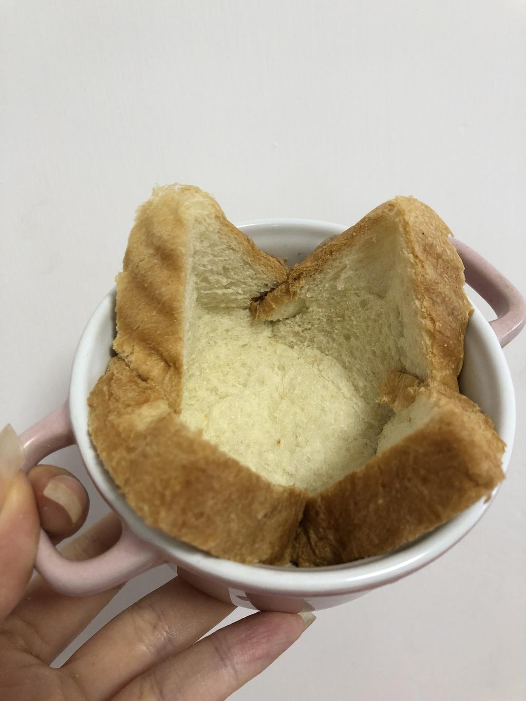 纯奶手撕吐司的做法 步骤1