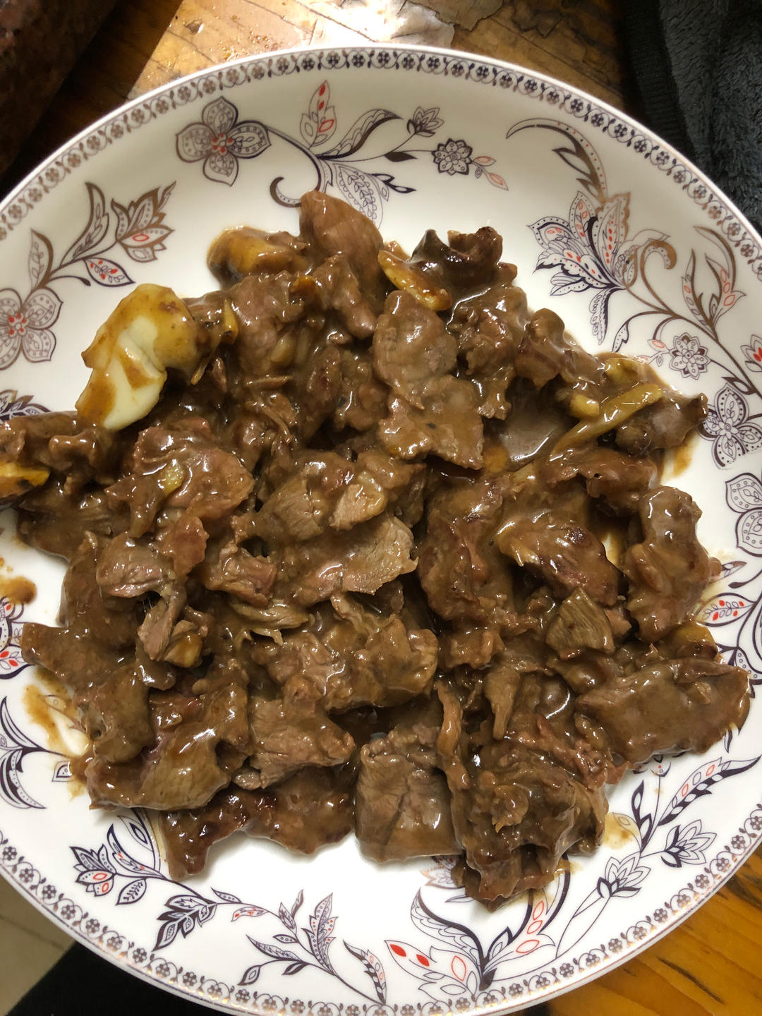 清炒牛肉片