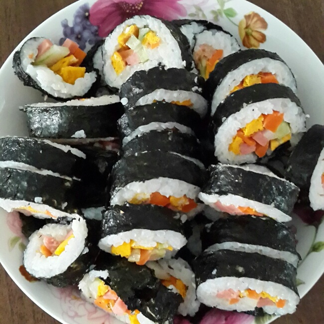韩式紫菜包饭