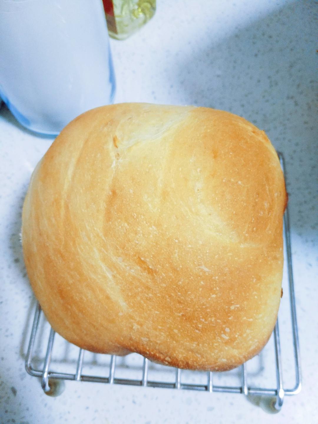 新手面包(无需称,黄油)超简单一次发酵植物油版