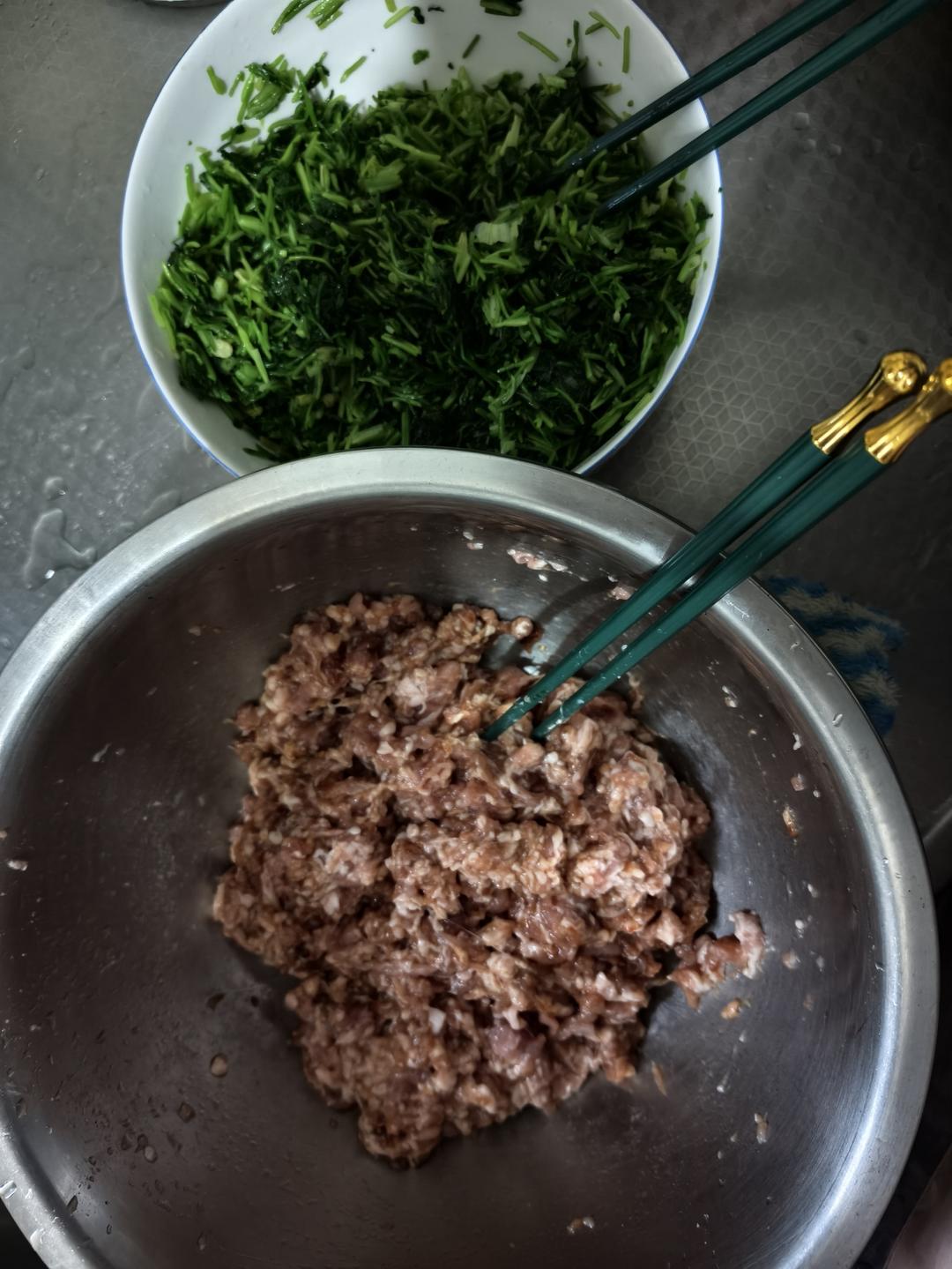 香菜猪肉水饺馅