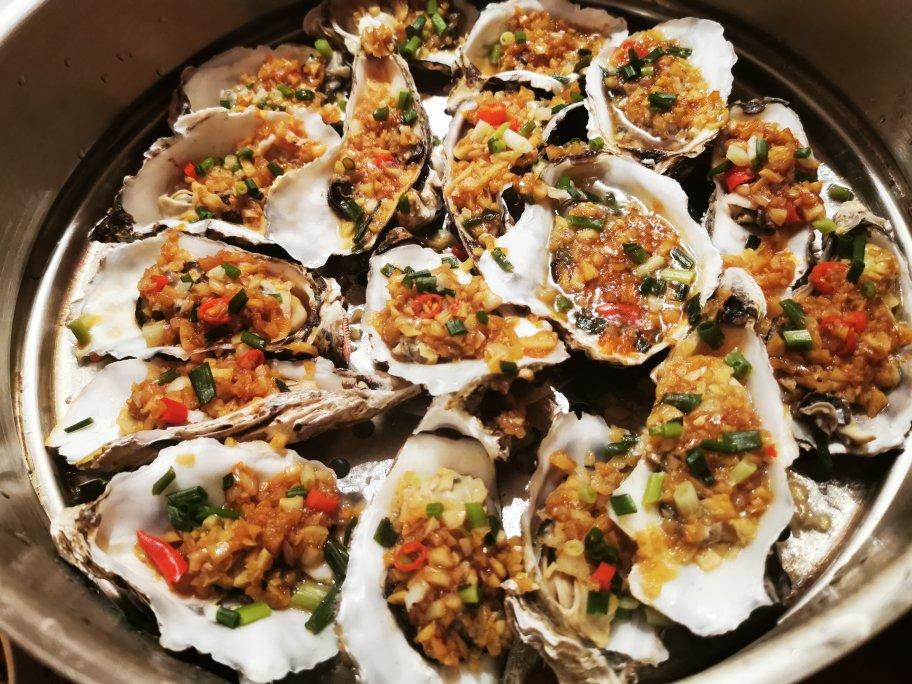 超简单～蒸蒜蓉生蚝