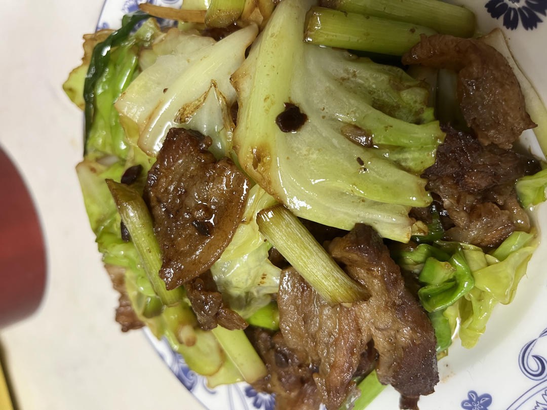 正宗回锅肉 隔壁大爷都被馋哭了