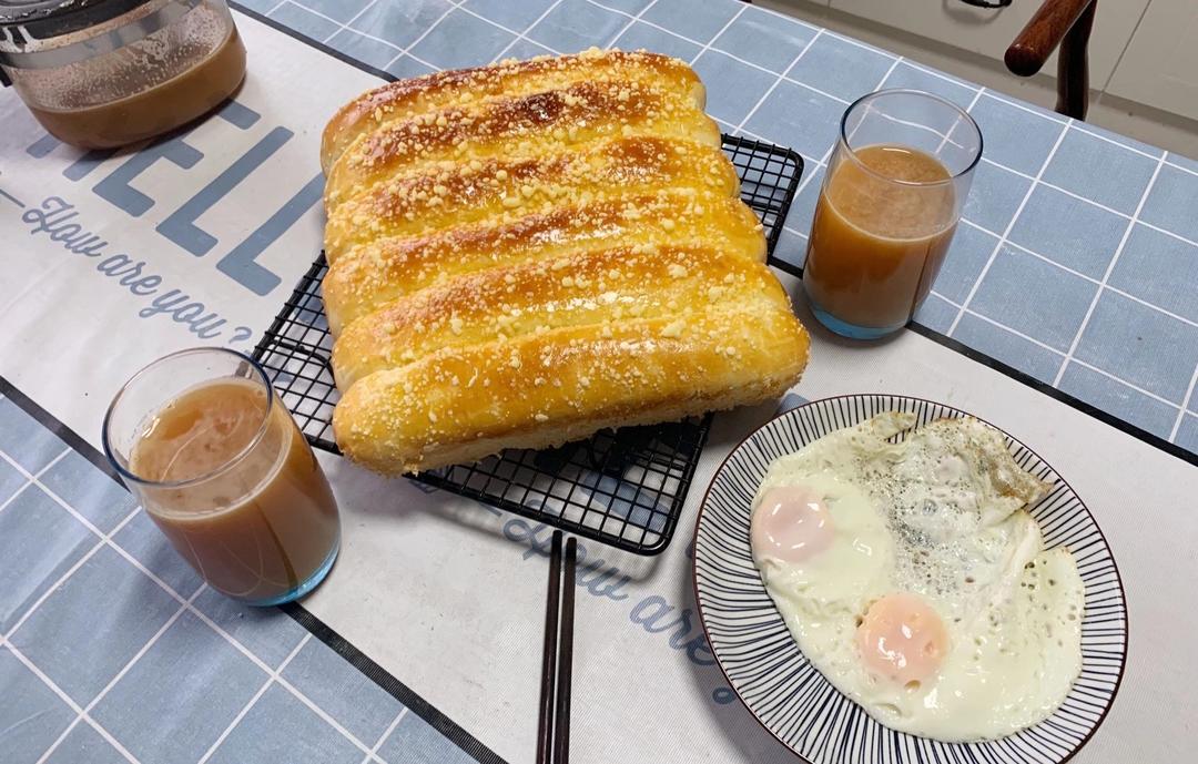 纯奶手撕吐司的做法 步骤1