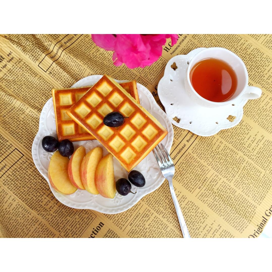 华夫饼（烤箱版    无泡打粉）