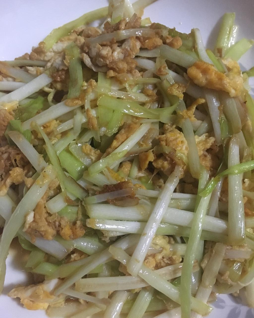 韭黄炒蛋