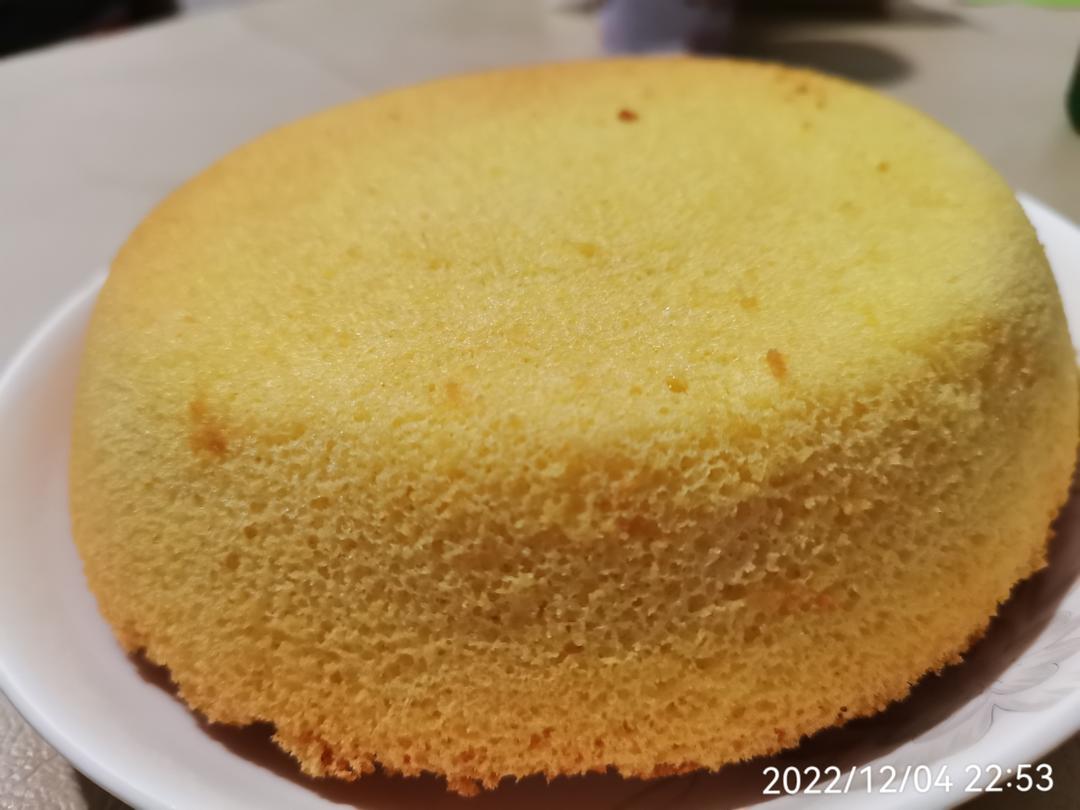不粘模超完美戚风蛋糕--不塌不缩不开裂