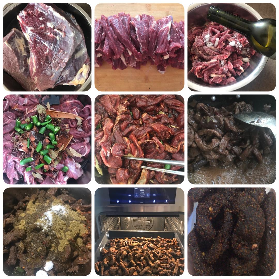 烤牛肉干