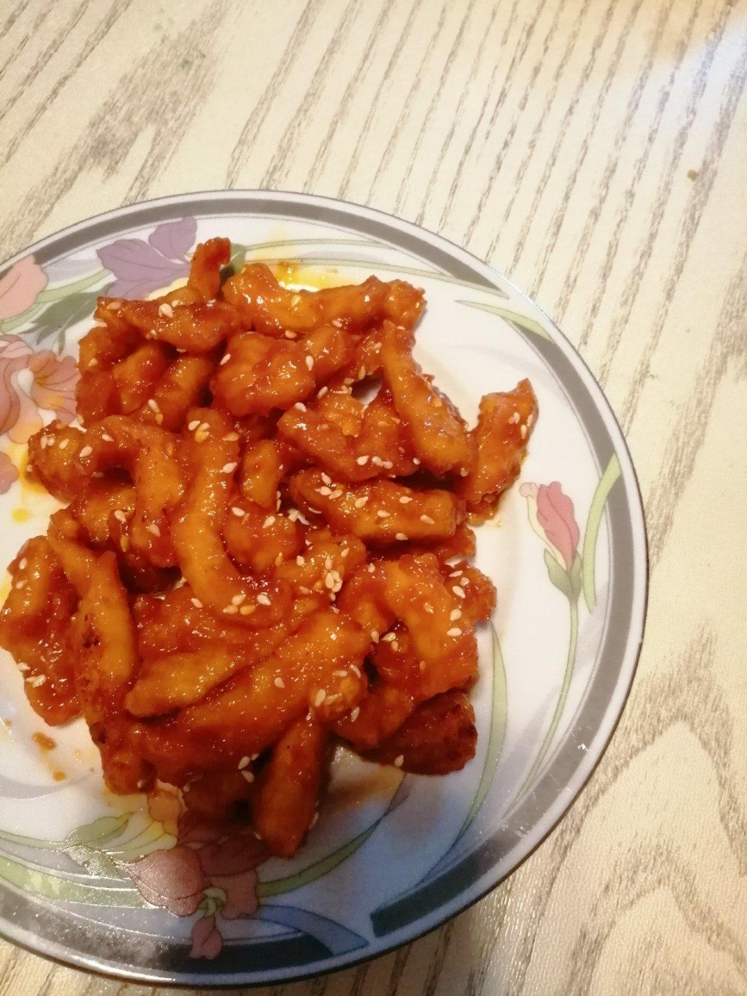 简单做法:糖醋里脊肉