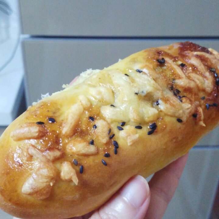 香葱芝士面包条