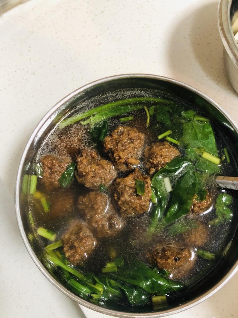 丸子汤做法
