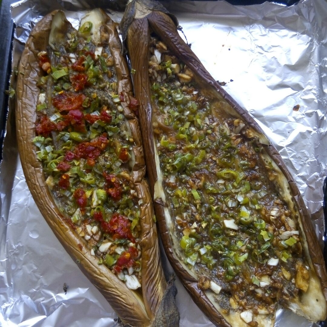 CC招牌菜销魂烤茄子，百吃不厌！