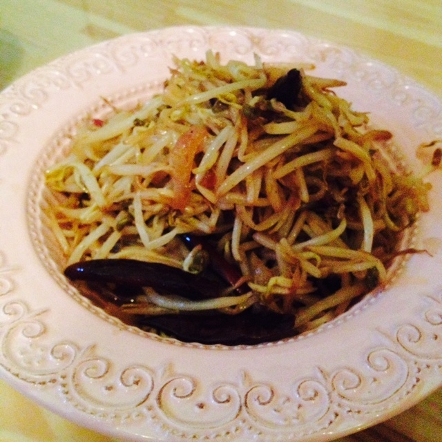 呛炒黄豆芽