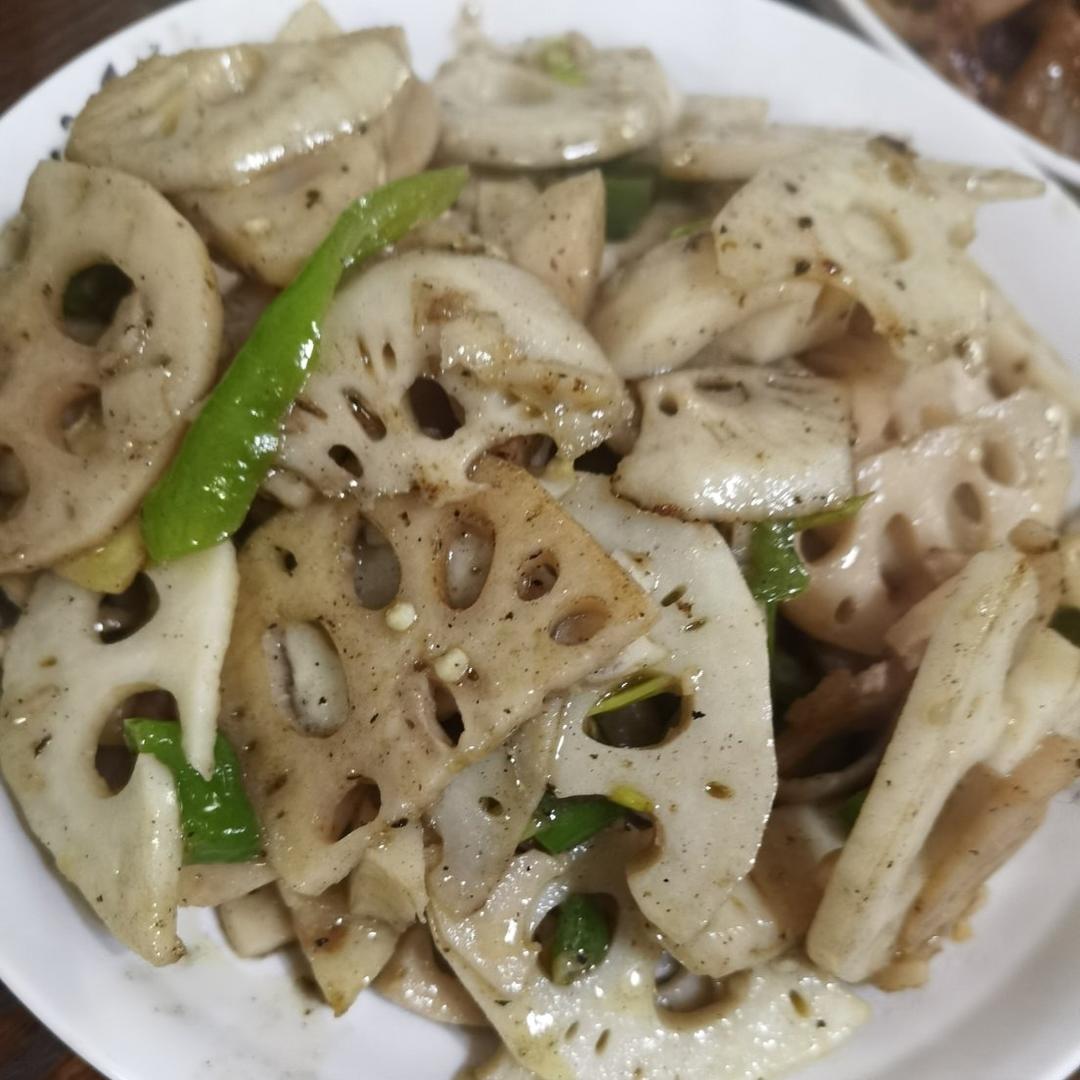 清炒脆藕