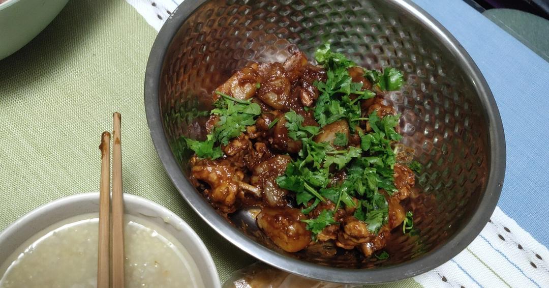 土豆焖鸡腿