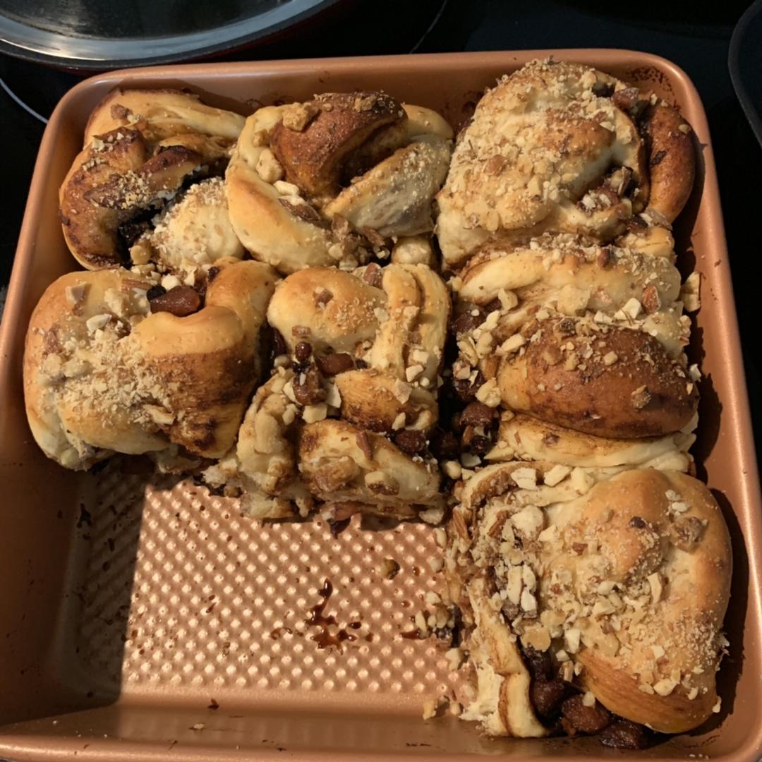 【桂香暖怀】肉桂苹果卷面包