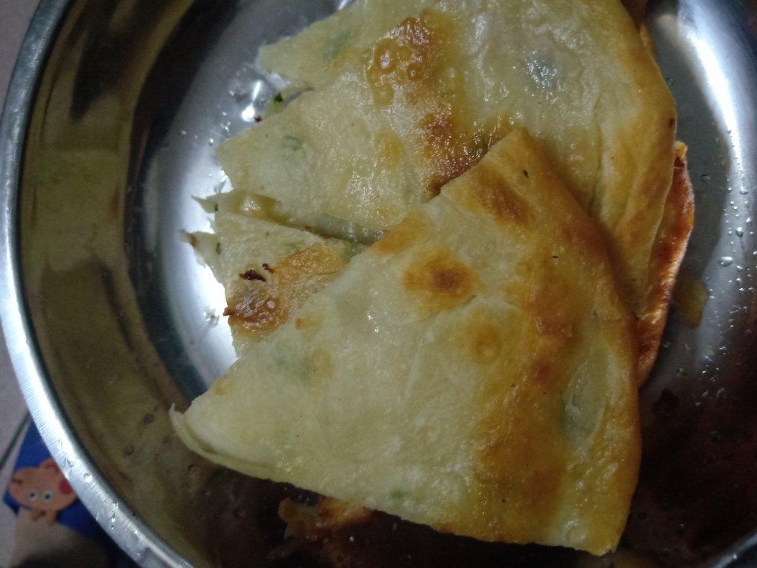 千层葱饼