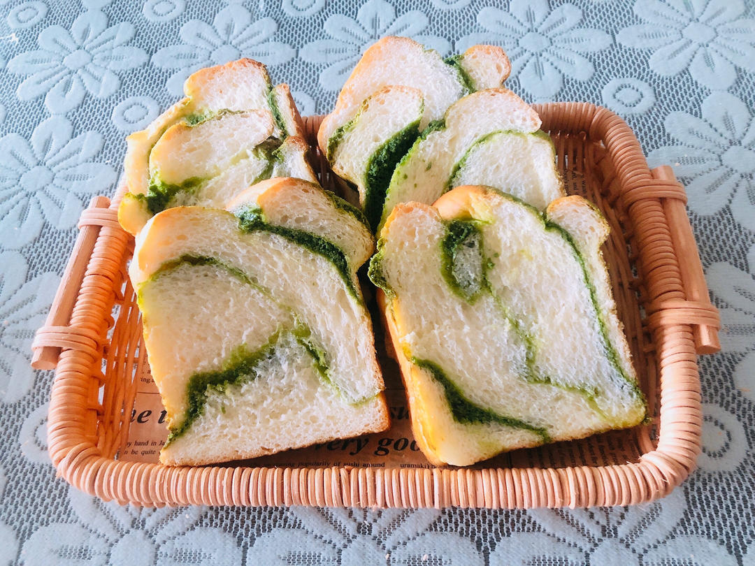 抹茶奶酥吐司