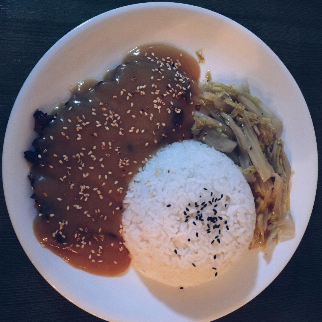 味噌猪排饭