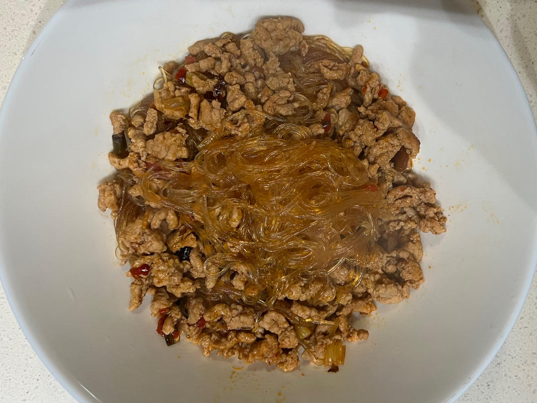 蚂蚁上树(肉末炒粉丝)超下饭‼️十分钟搞定
