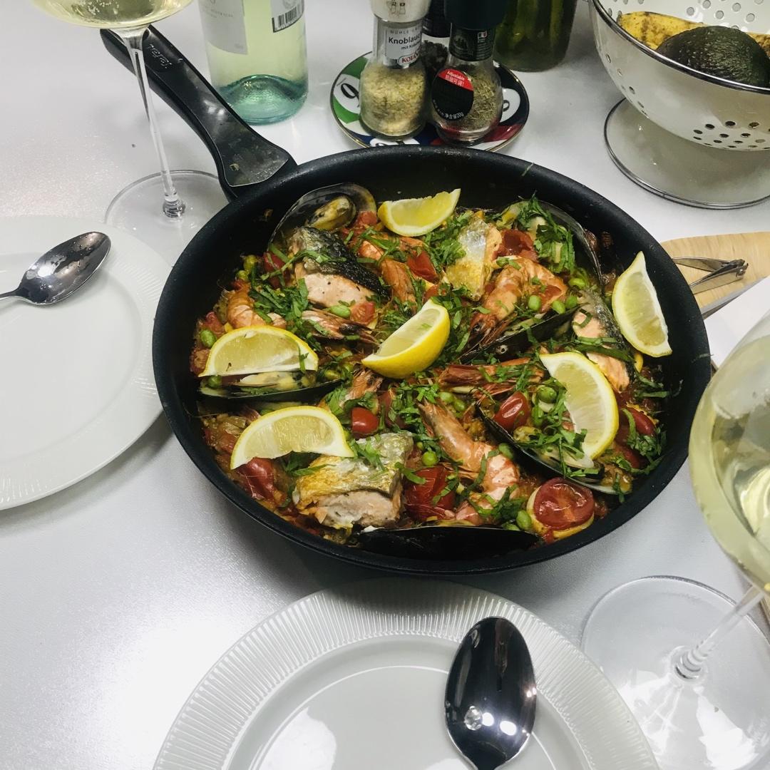 【曼食慢语】Seafood Paella 西班牙海鲜饭