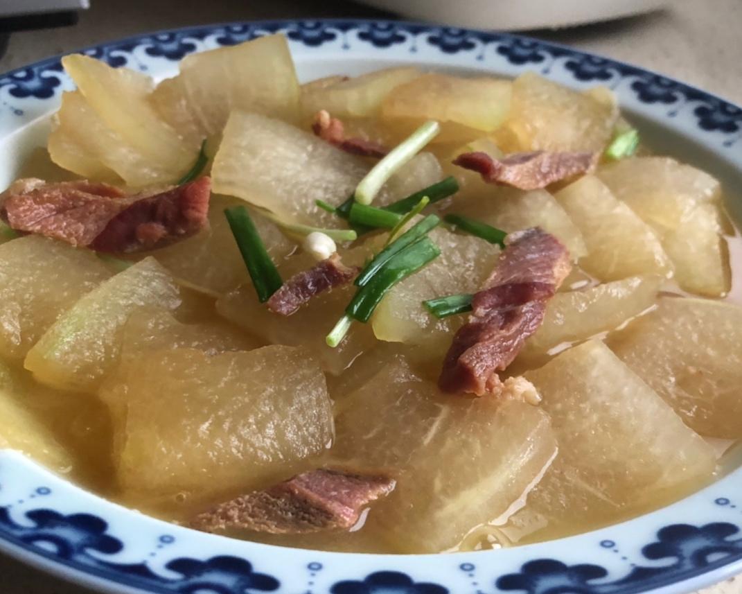 火腿烧冬瓜