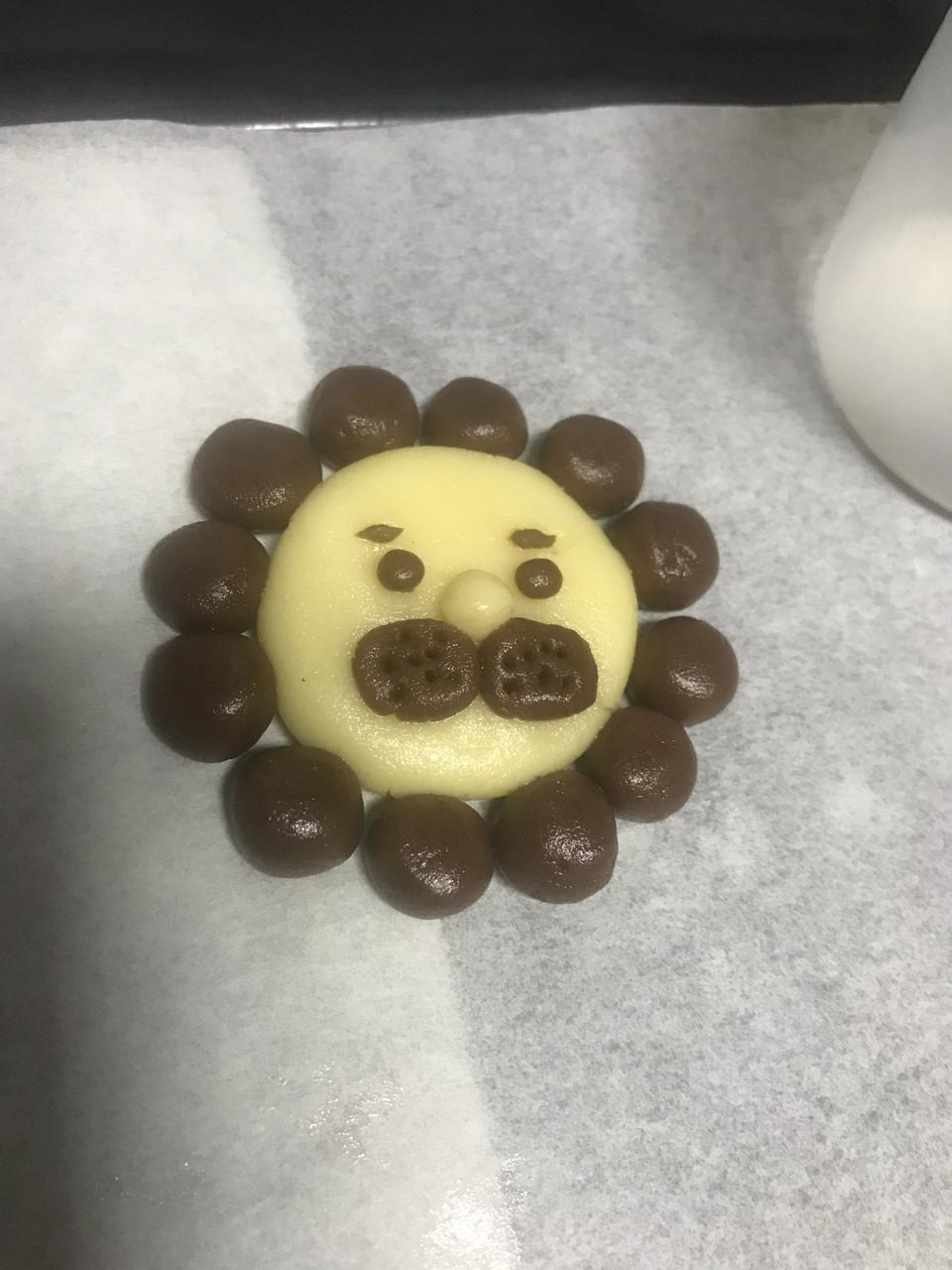 呆萌小狮子黄油饼干（独家造型）
