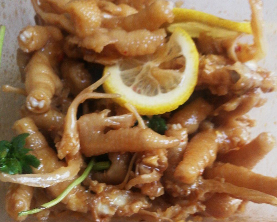 【柠檬酸辣鸡爪】自制超级无敌美味的网红鸡爪