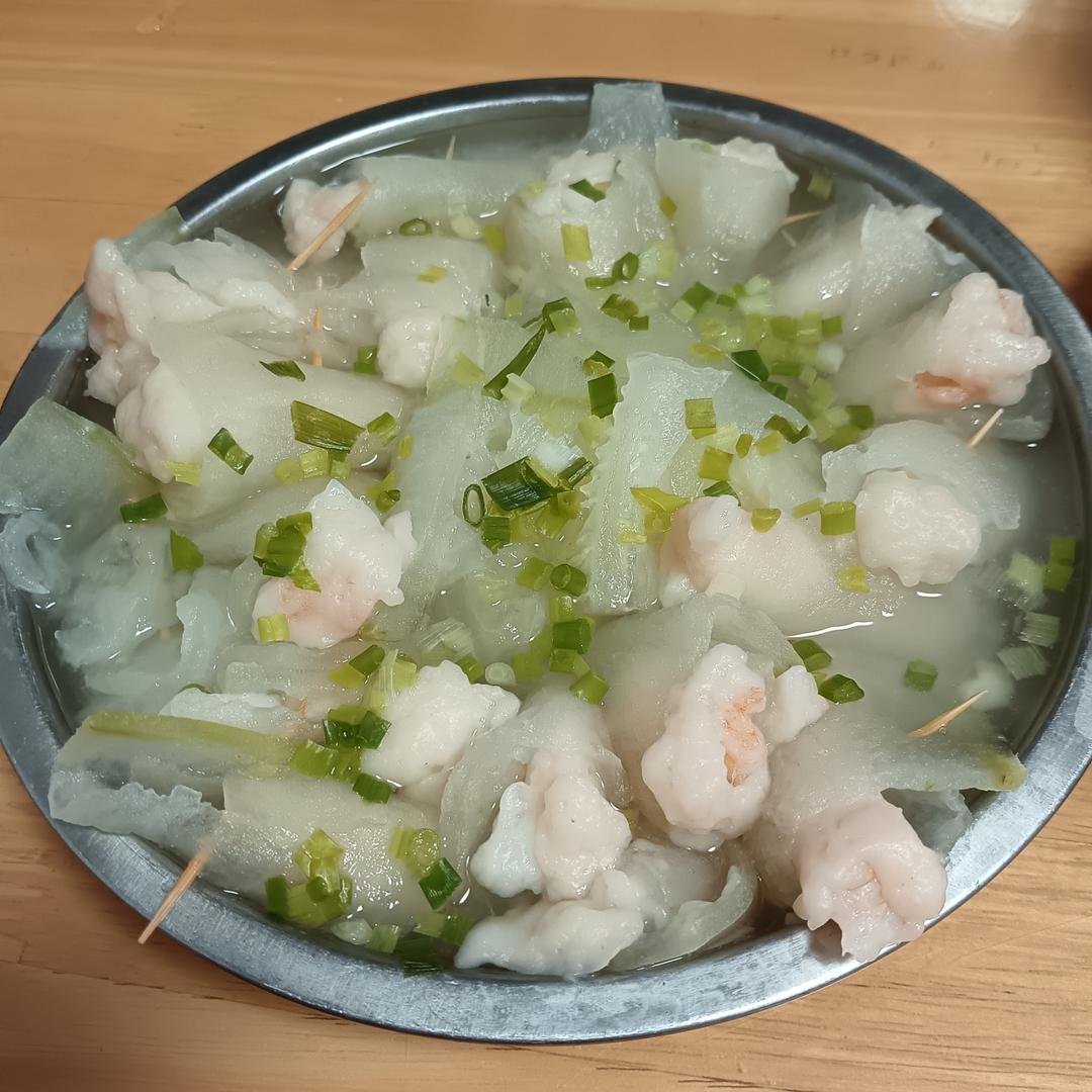 冬瓜酿虾滑