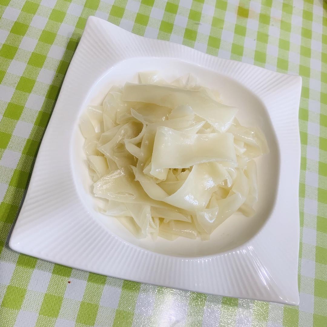 不用水洗的自制凉皮，零失败