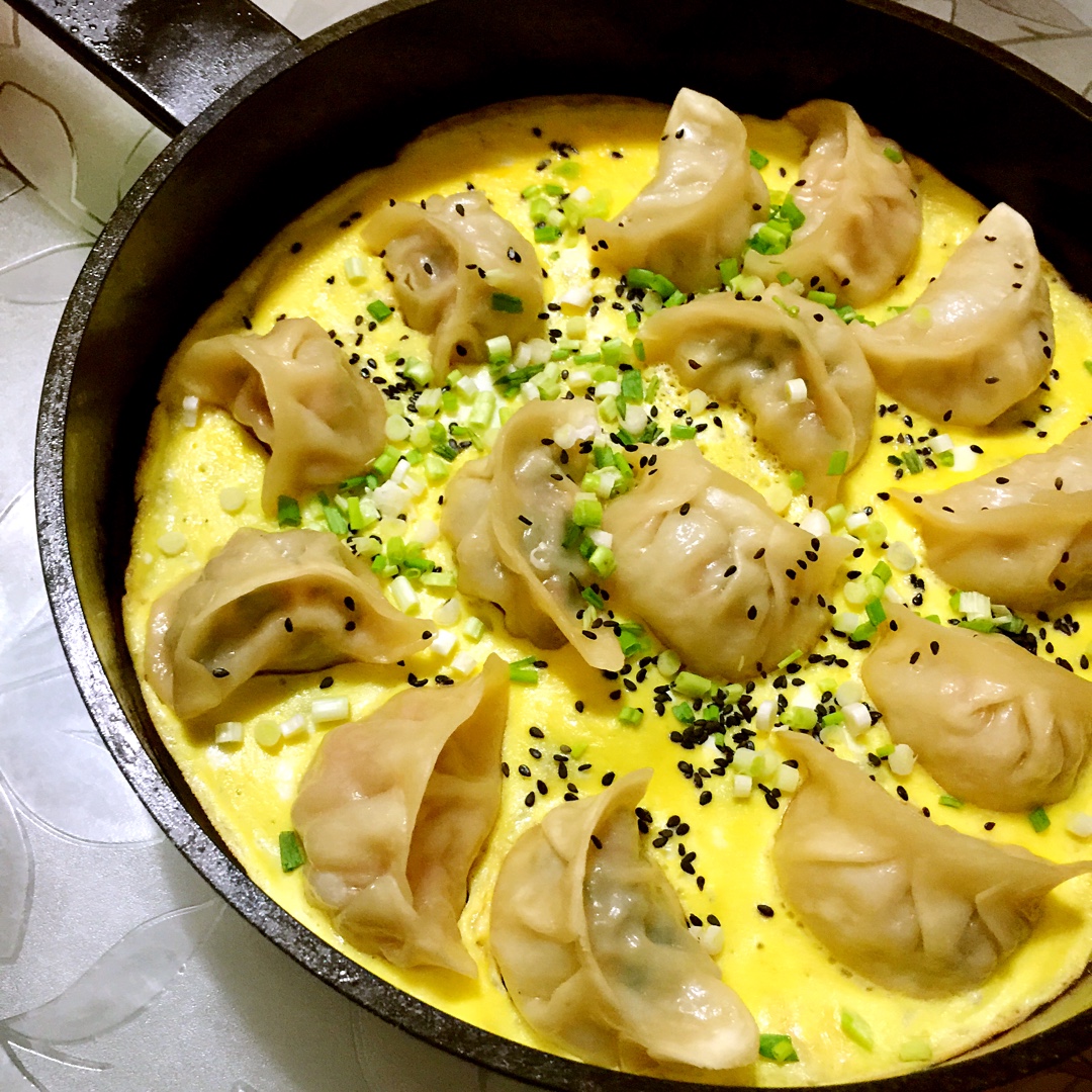 抱蛋煎饺