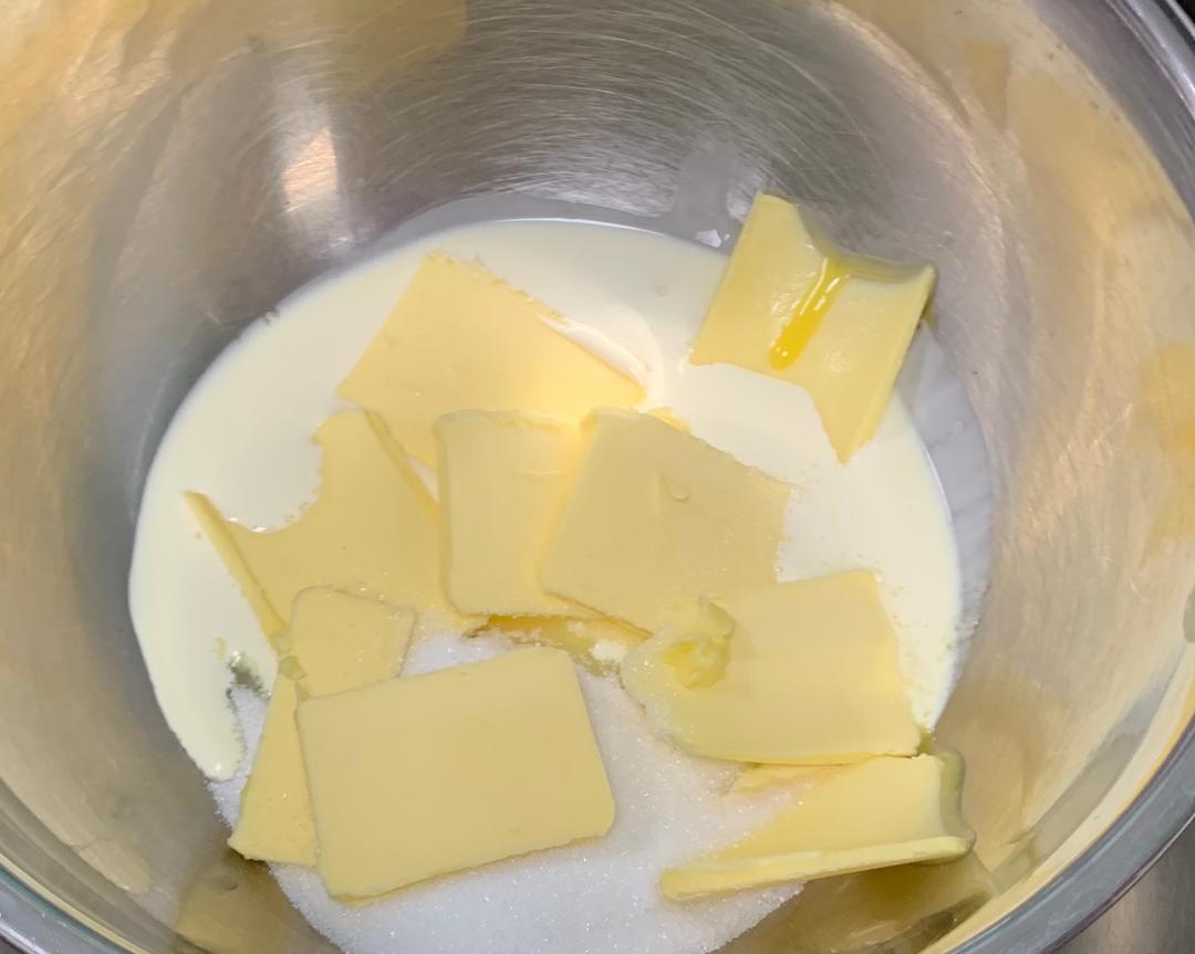 纯奶手撕吐司的做法 步骤1