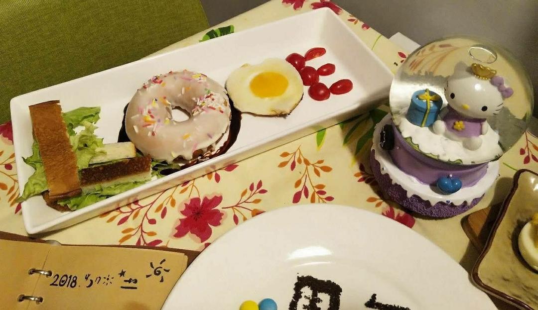 情人节爱心LOVE早餐