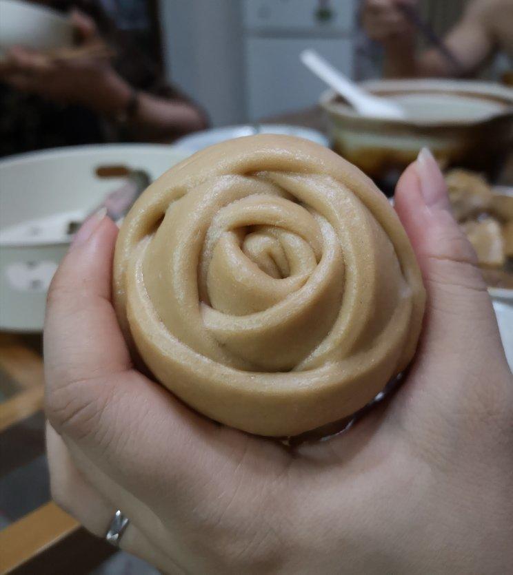 花朵馒头 一次醒发 快手面食 附细节视频详解