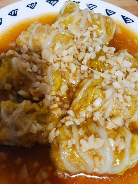 肉酿白菜卷