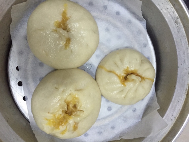直接发酵法的白胖包子