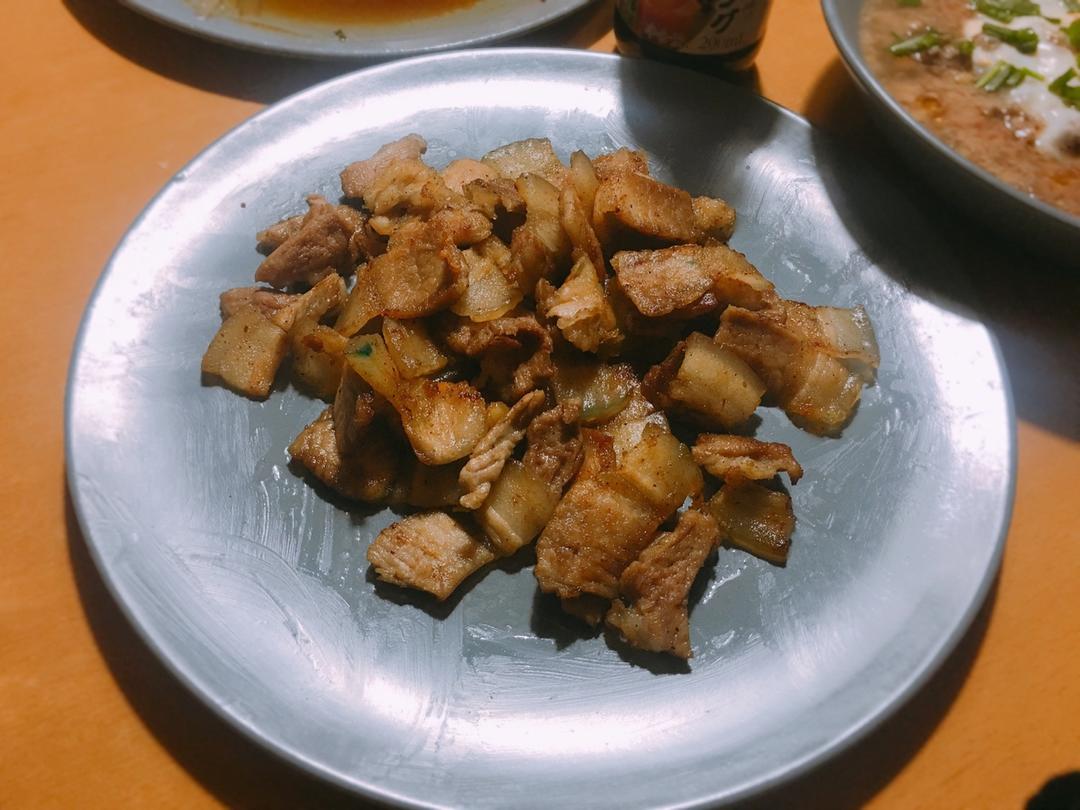 香煎五花肉