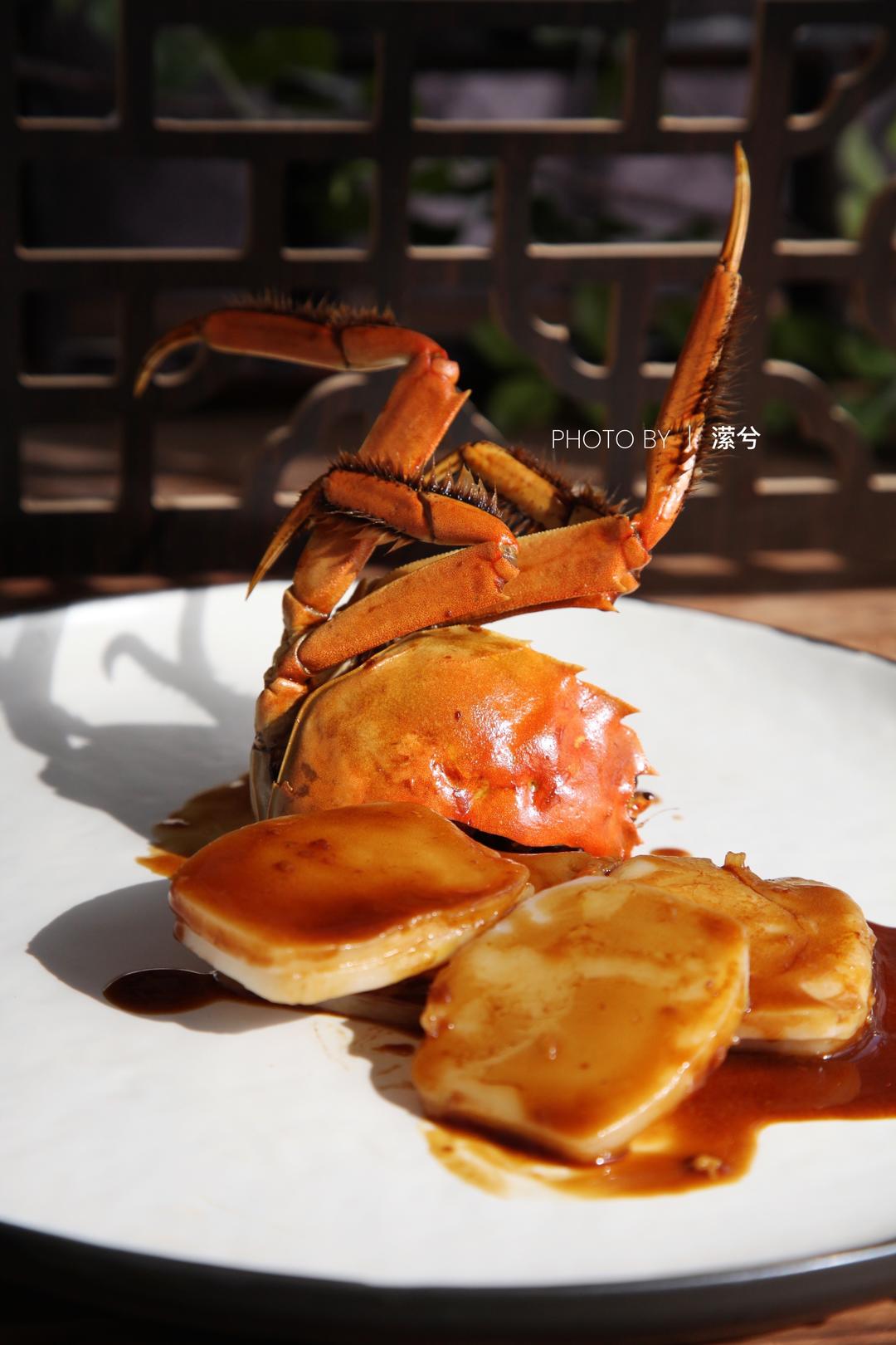 螃蟹炒年糕的做法