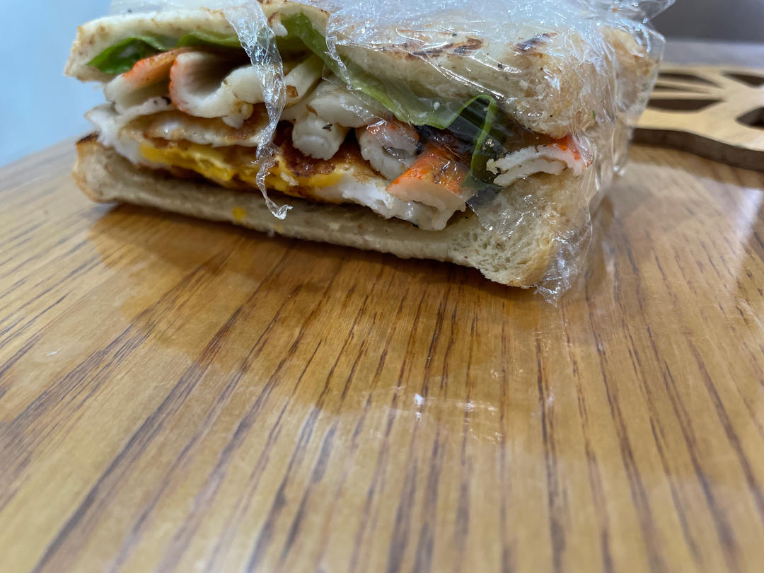 随意任性发挥的早餐三明治