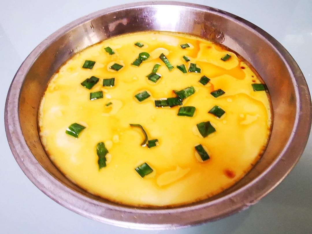 又滑又嫩的水蒸蛋