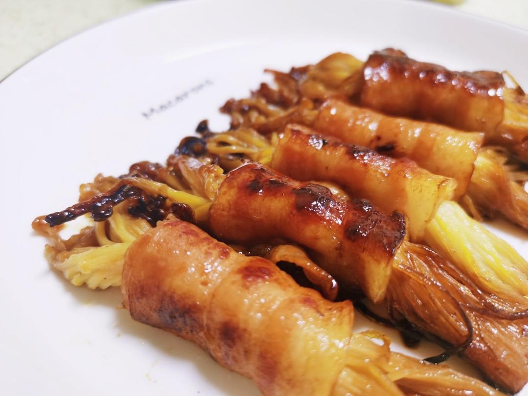 金针菇培根卷