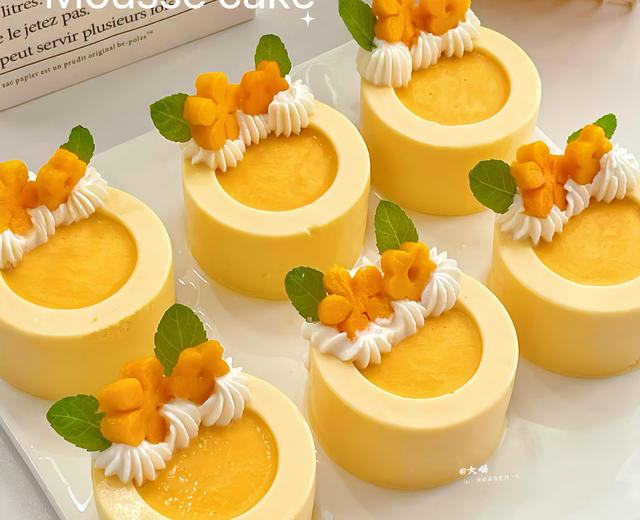 芒果慕斯蛋糕🥭0️⃣失败,冰凉丝滑~ 芒果慕斯蛋糕🥭0️⃣失败,冰凉丝滑~