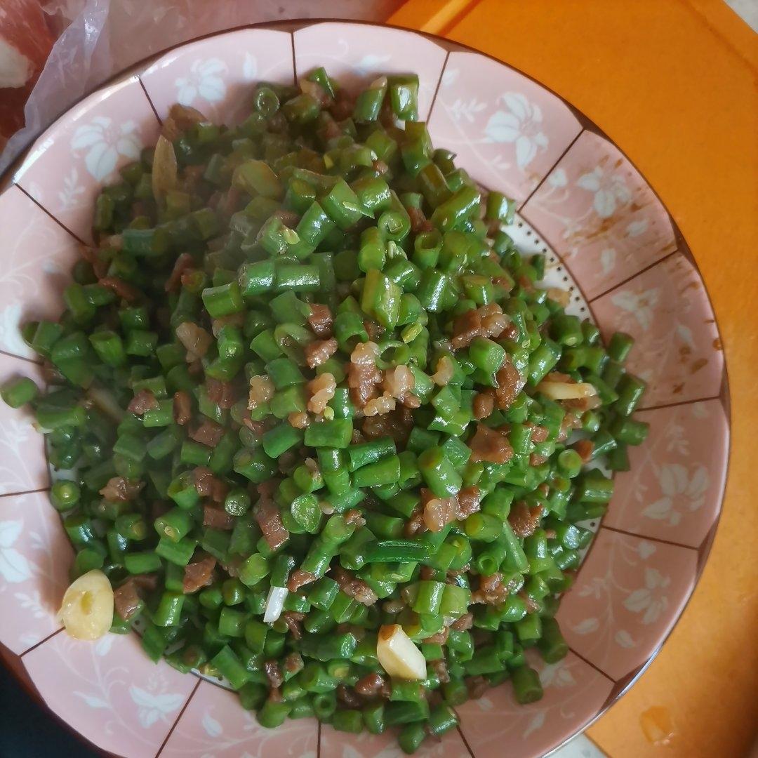 肉沫豆角下饭菜