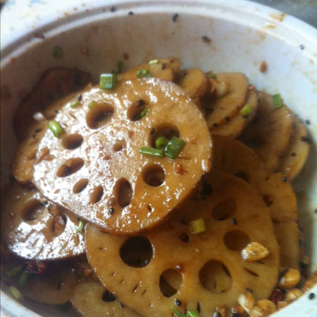 凉拌藕片