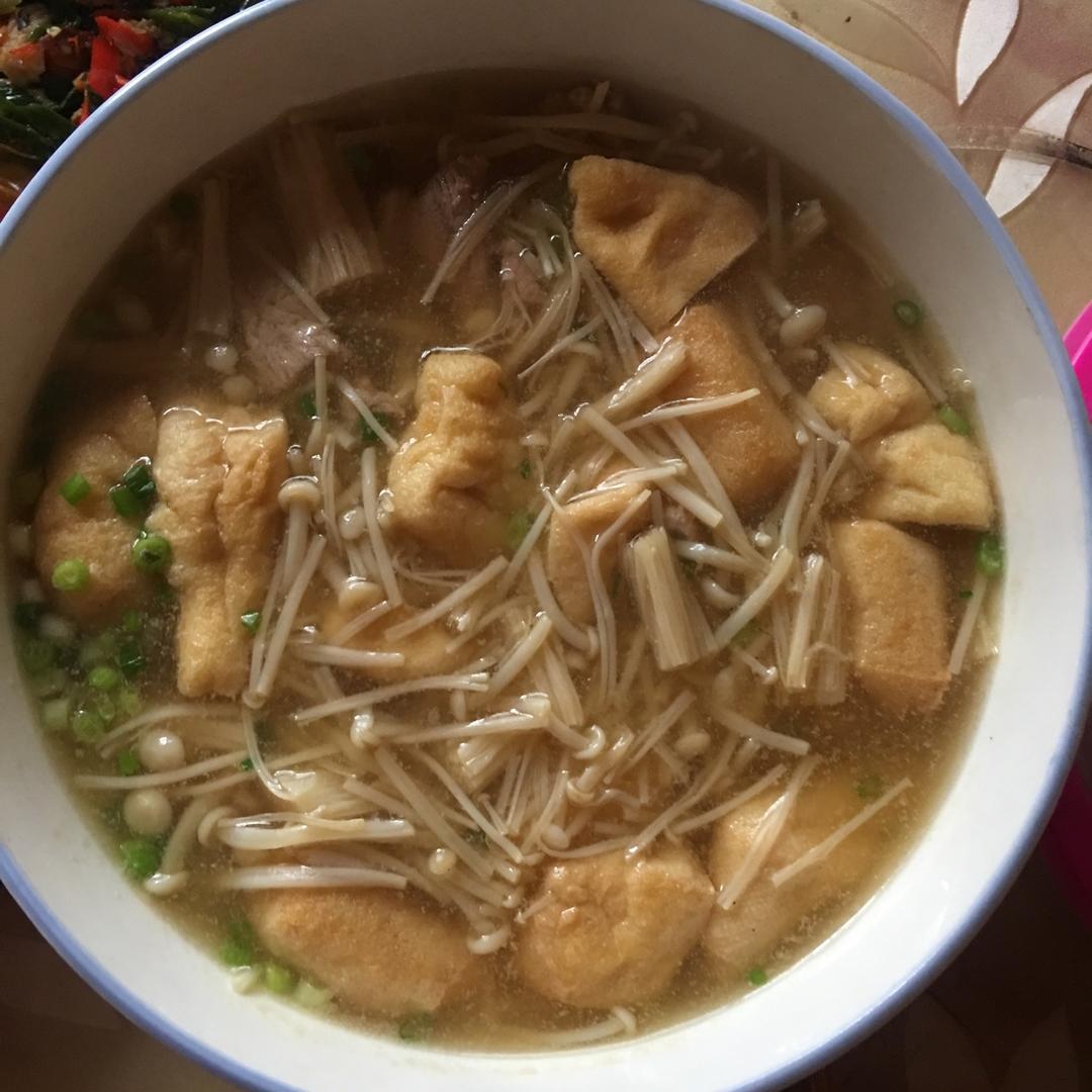 金针菇汤（快手）