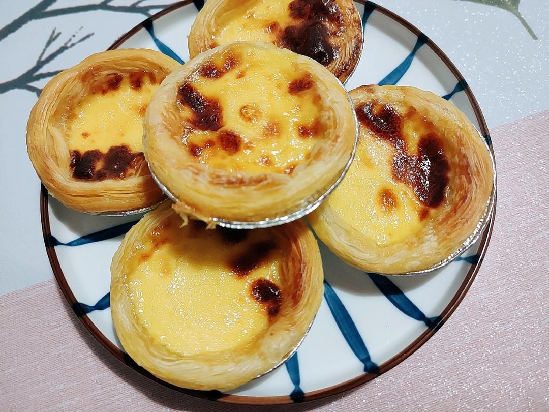 空气炸锅版全蛋葡式蛋挞『秒杀KFC』悠伴空气炸锅