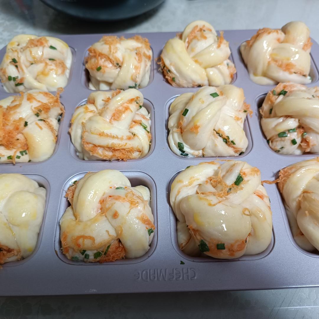 香葱肉松mini小吐司