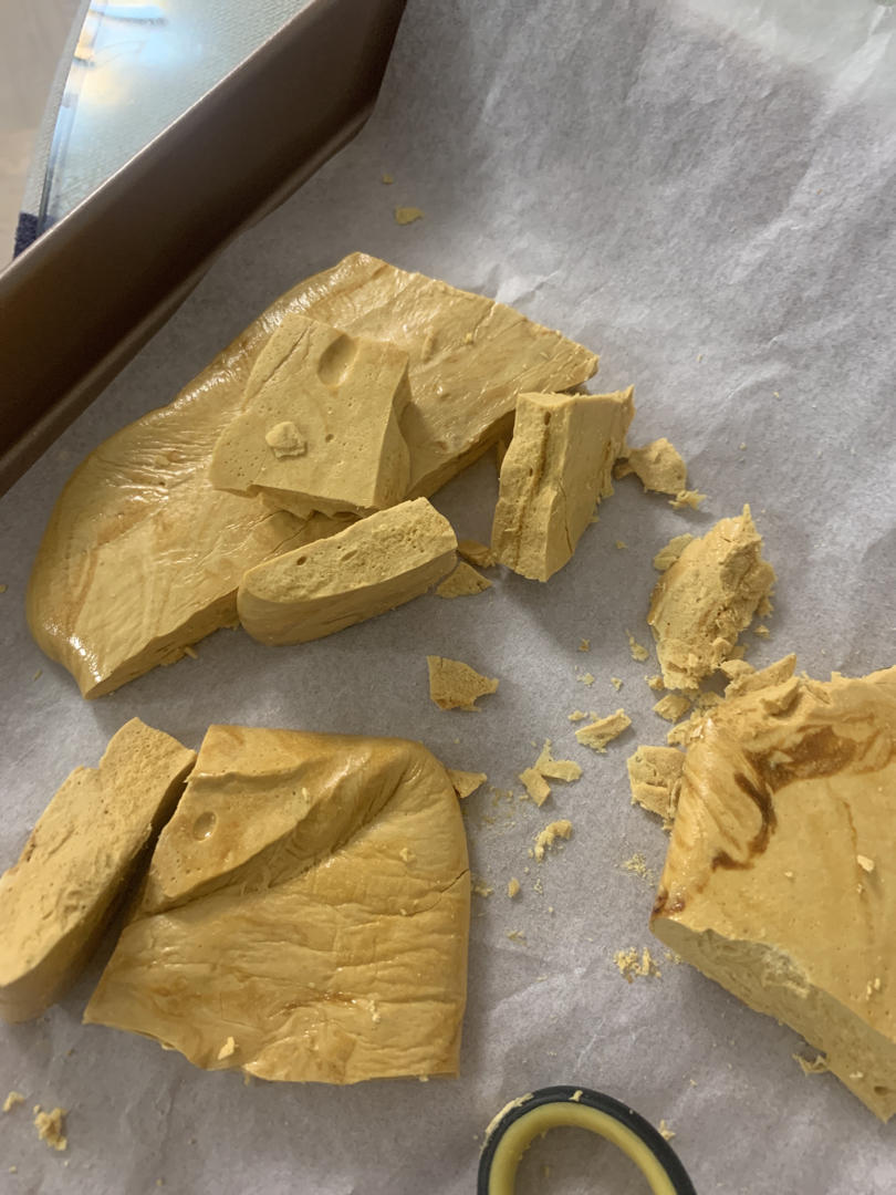 网红卡美罗/家庭版大梨糕/老式麦芽糖糖块/古早味蜂窝糖