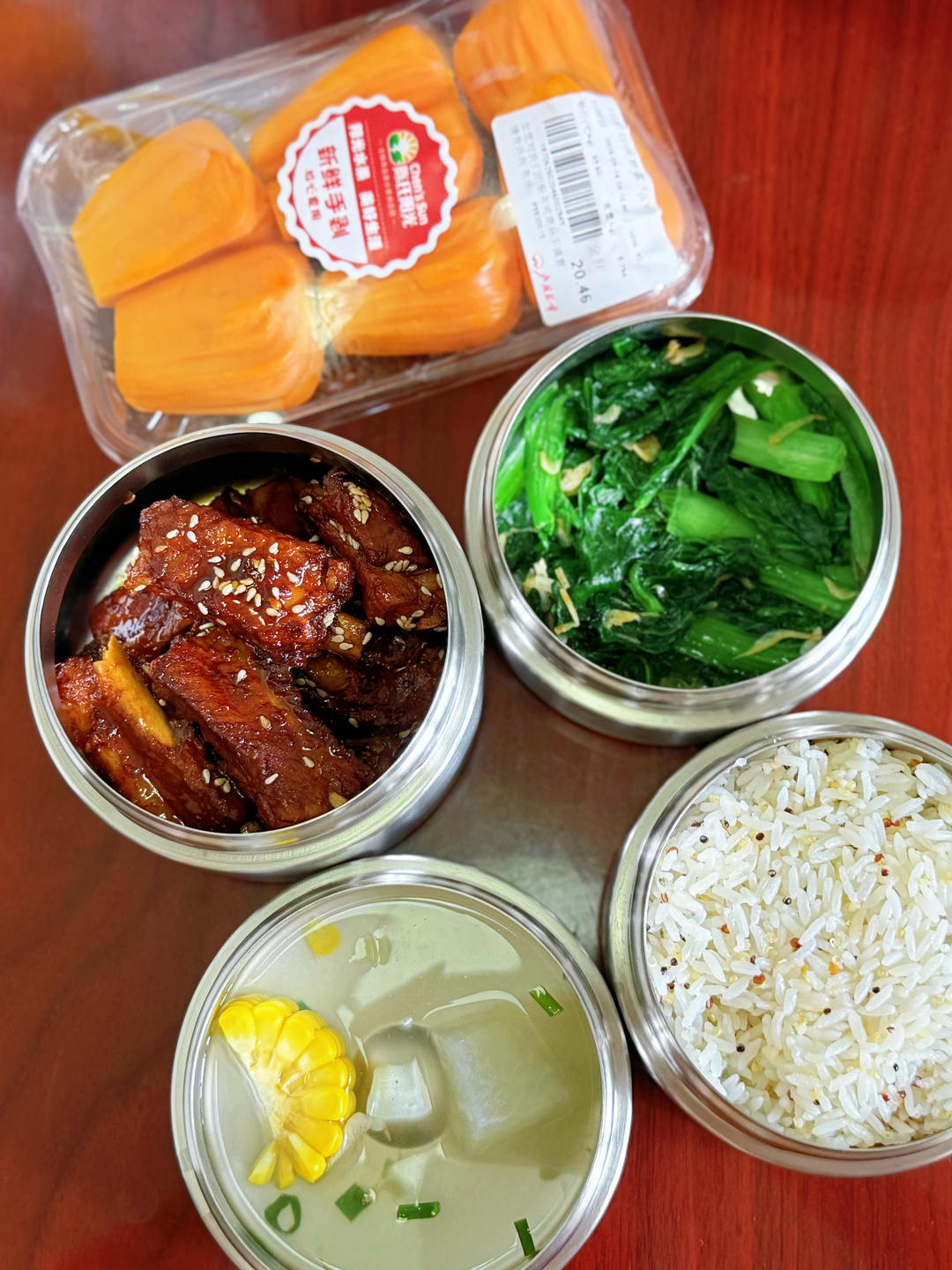 记录高中娃带饭