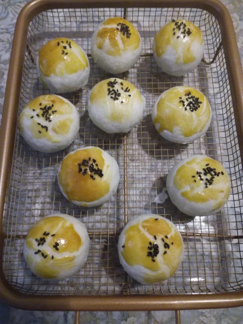 蛋黄酥，手工蛋黄酥